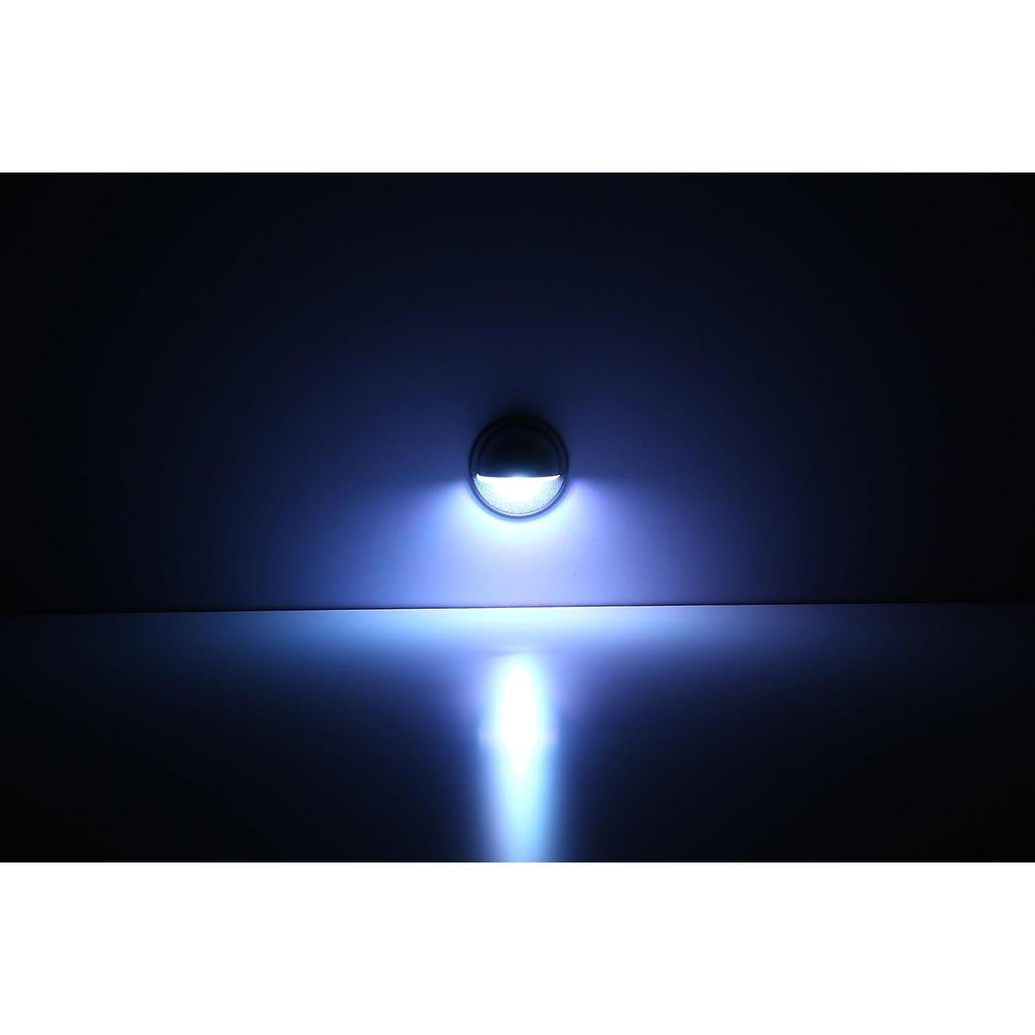 FVTLED Kit de 10 Luces LED Empotradas para Jardín