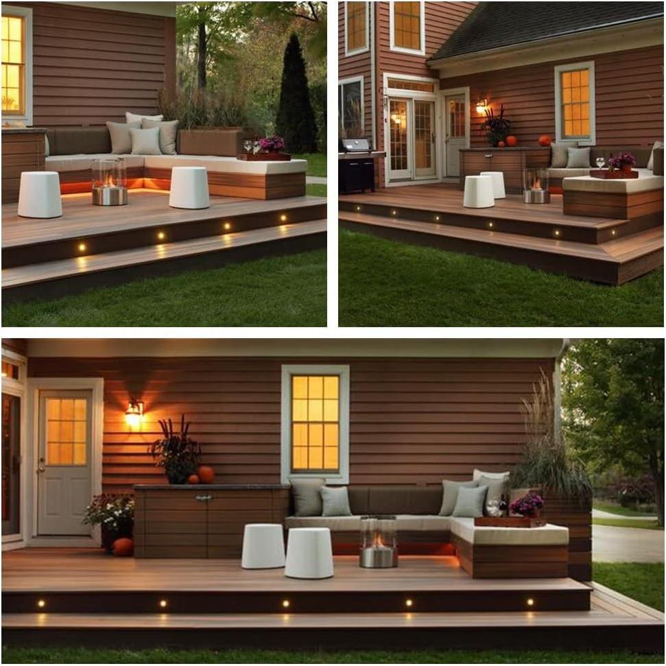 Kit de Luces LED FVTLED 6pcs RGBW Control WiFi Jardín