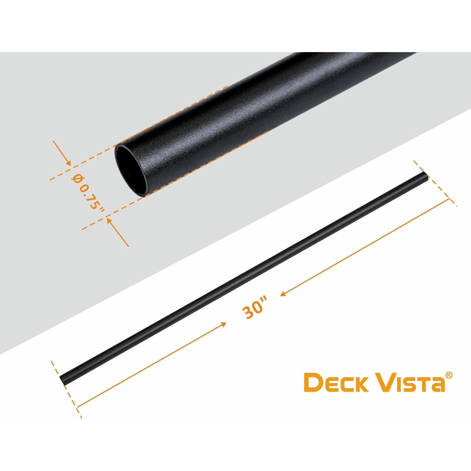 Balustre Redondo Aluminio 76,2 cm Deck Vista 35 Piezas