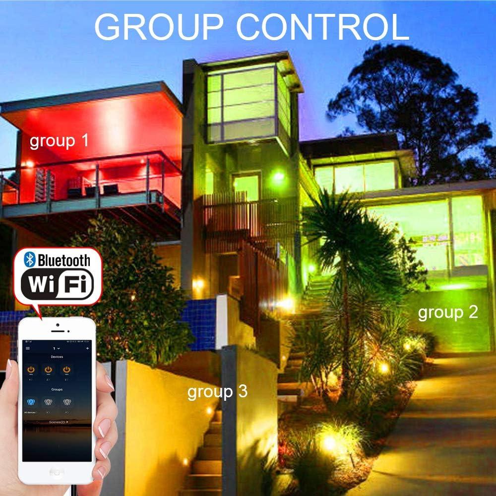 Kit de luces LED RGBW Sumaote 30pcs control WiFi IP67