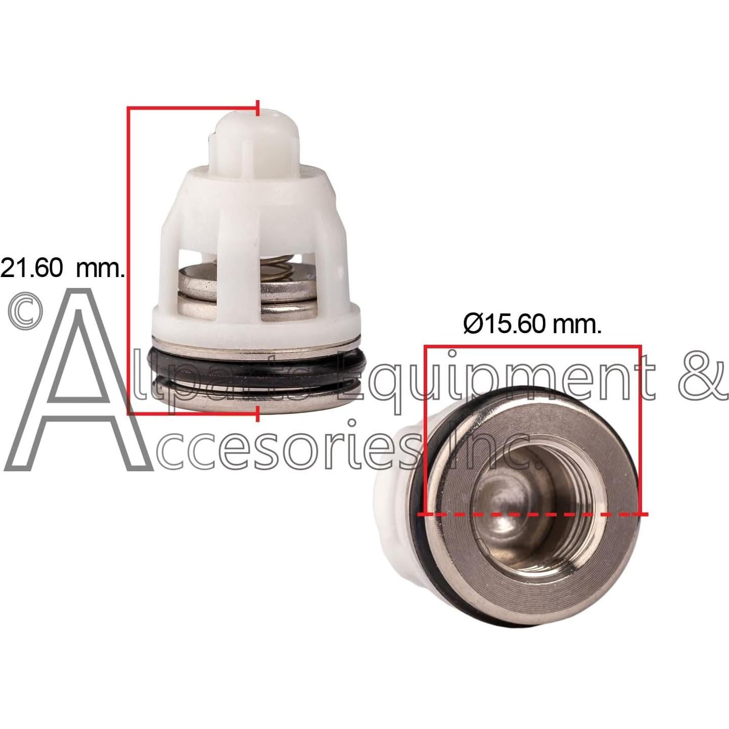 Kit de Reparación de Válvulas Stanley Black & Decker - 6 Válvulas con O-Rings