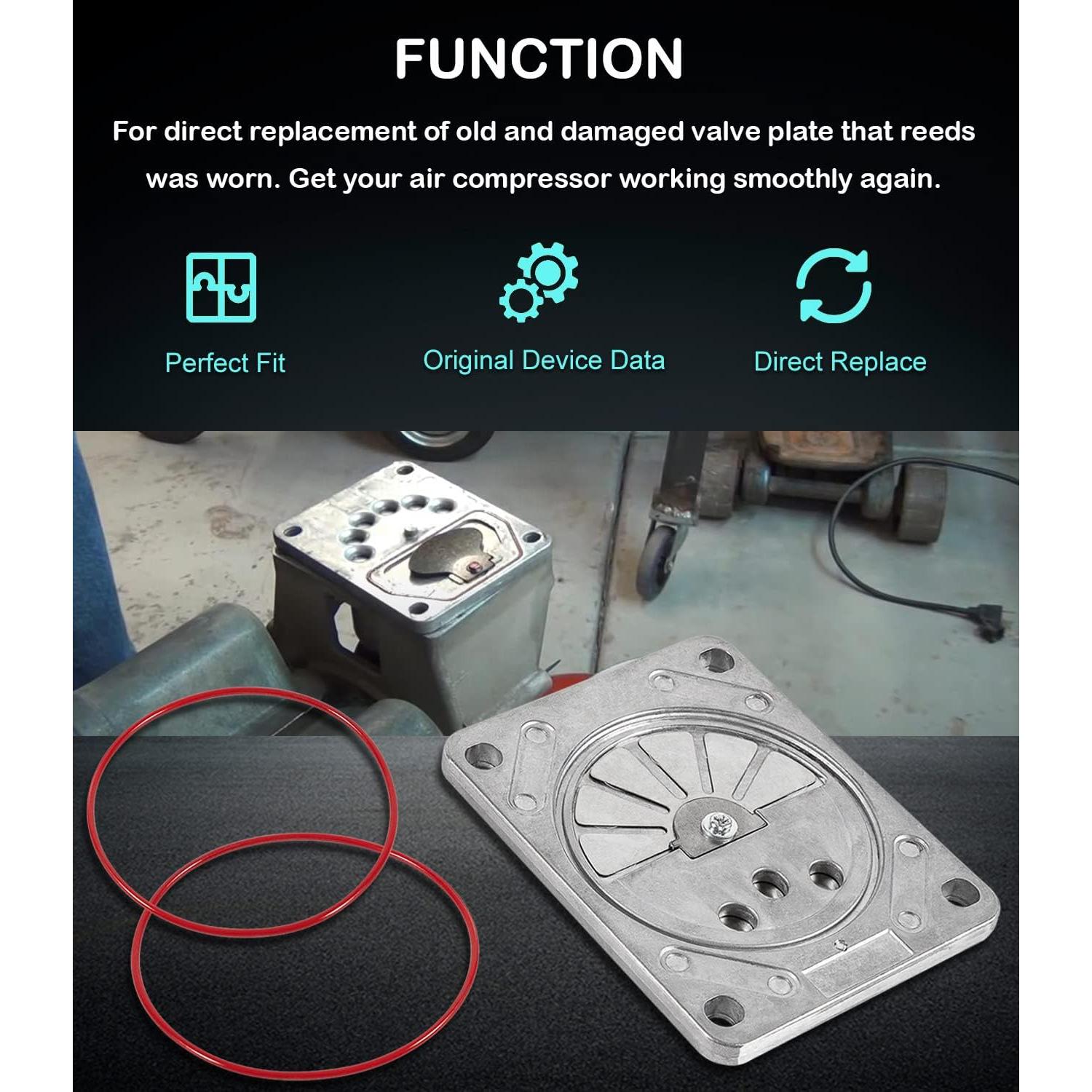 Kit Placa Válvula Compresor ZAC0032 para Craftsman y Dewalt