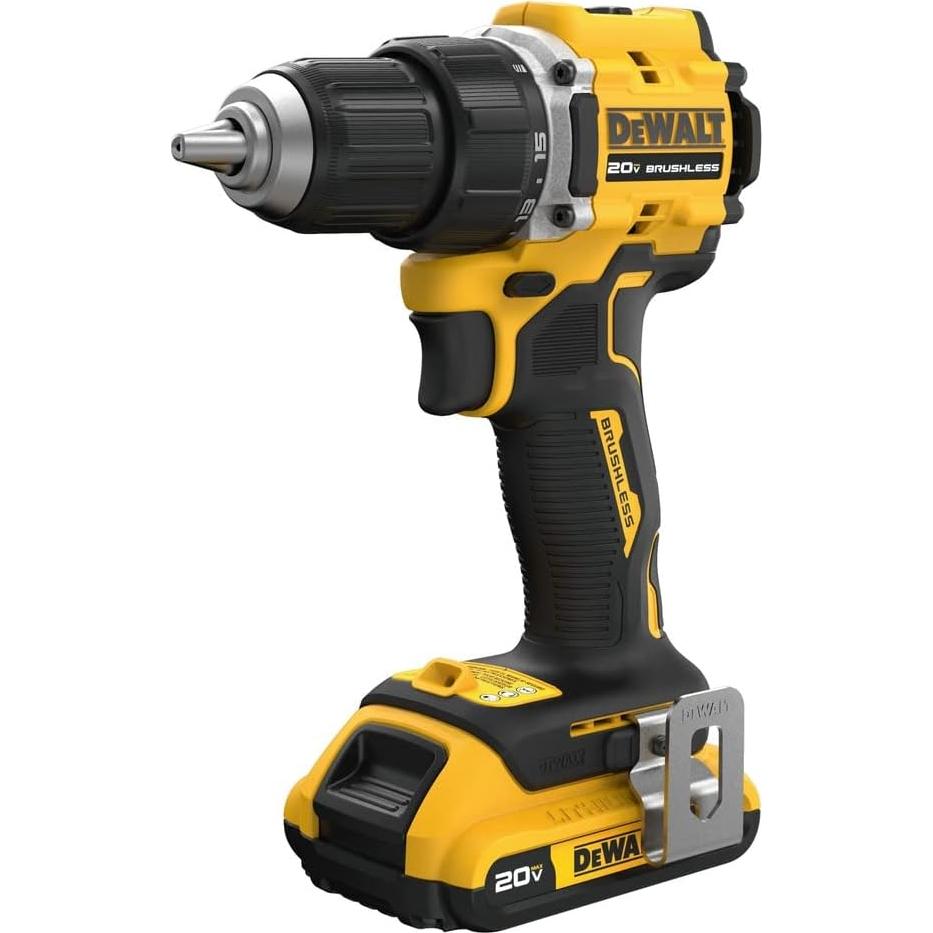 Dewalt DCD794D1 20V MAX ATOMIC COMPACT SERIES Brushless Lithium-Ion 1/2 in. Cordless Drill Driver Kit (2 Ah)
