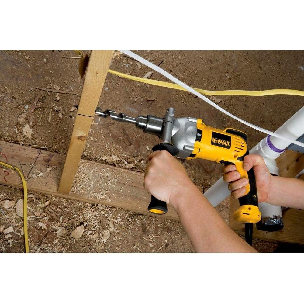 Taladro Eléctrico DEWALT DWD210G 10A 1/2" VSR Amarillo