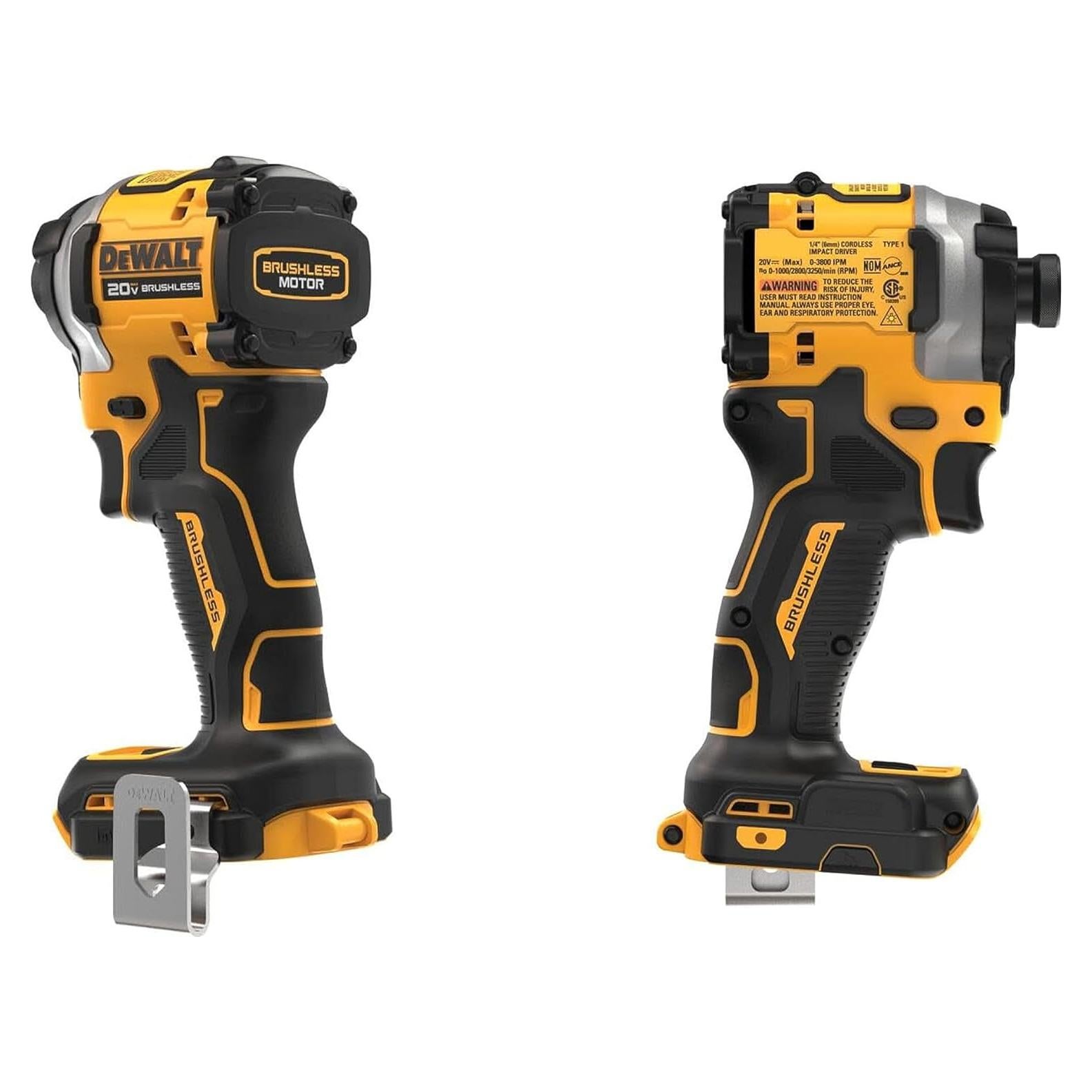 Destornillador Impacto DEWALT Atomic 20V 1/4" 3 Velocidades