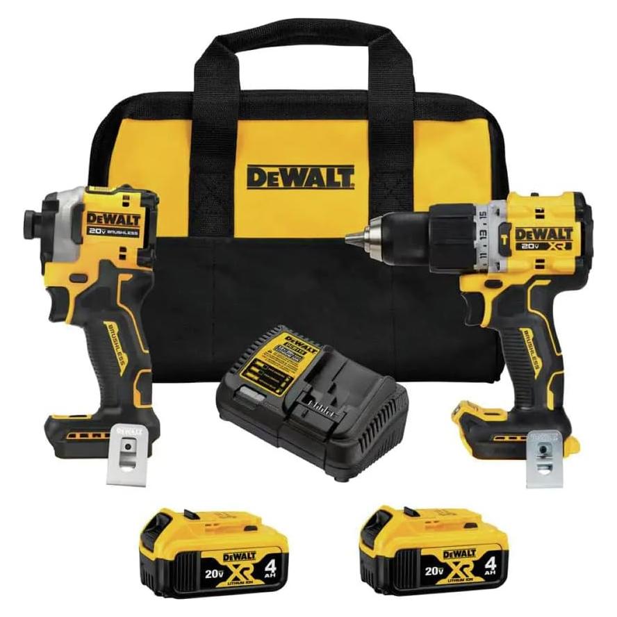 Kit Combo 2 Herramientas DeWalt DCK2050M2 20V Percusión