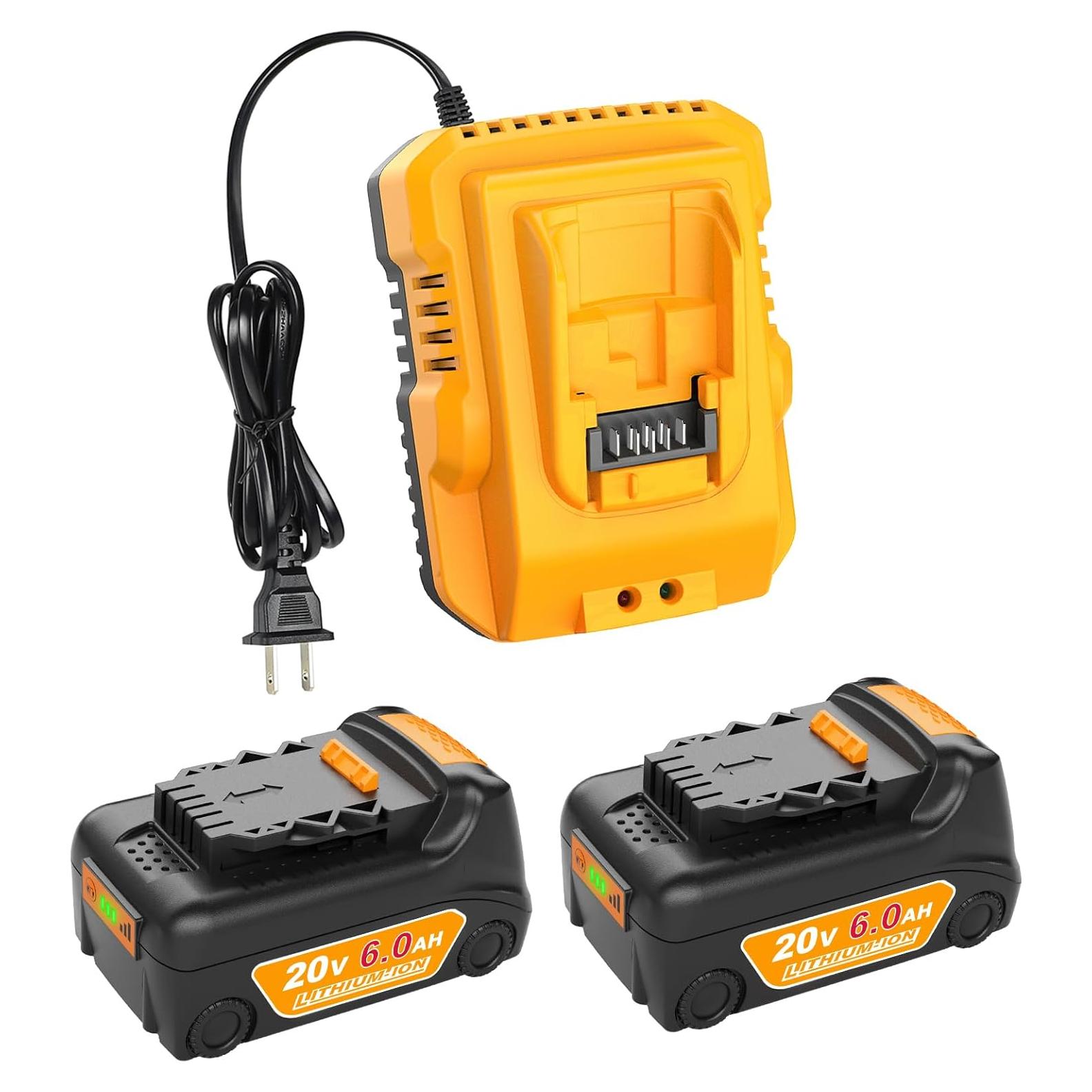 Batería 20V 6.0Ah TeenPower + Cargador DCB112 2Pcs