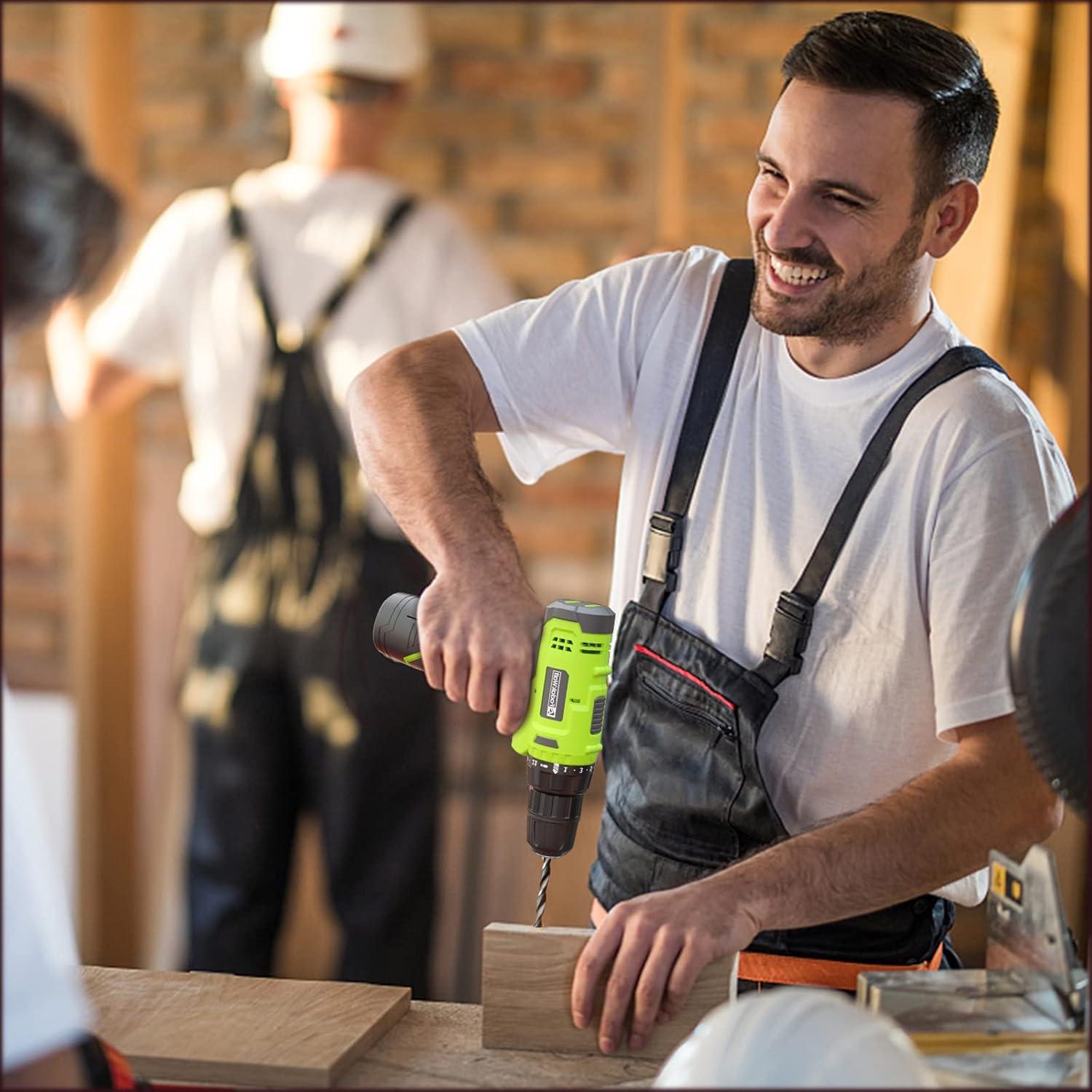 Taladro Inalámbrico FADAKWALT 12V con Batería y Cargador