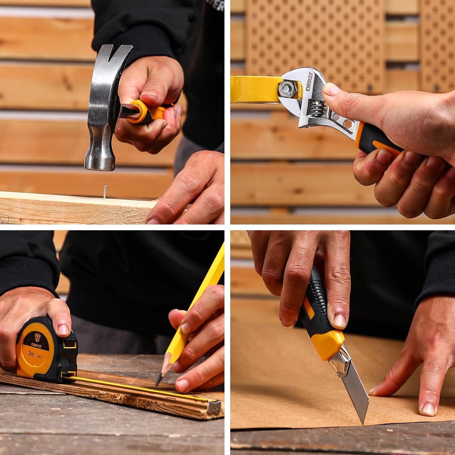 Juego de Herramientas DEKOPRO 20V Taladro Eléctrico y Accesorios