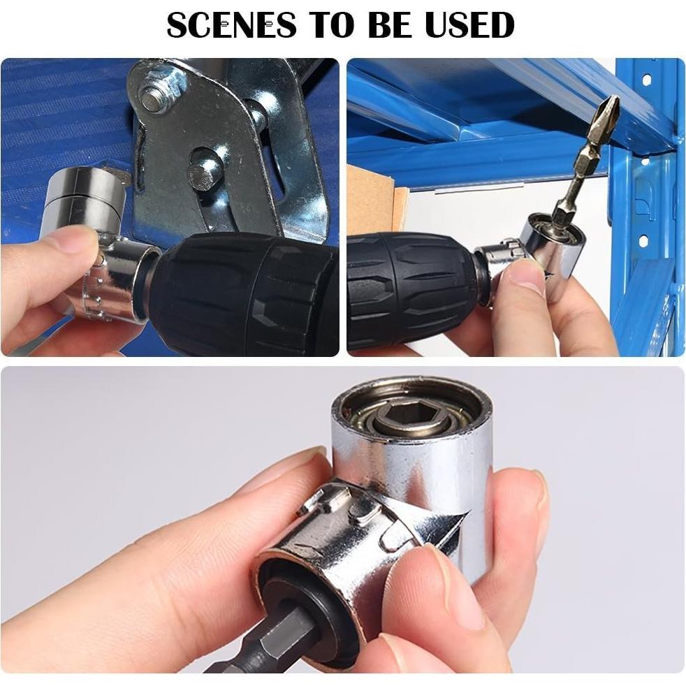 Juego de Adaptadores de Impacto CIGOTU 3 Piezas Hexagonal