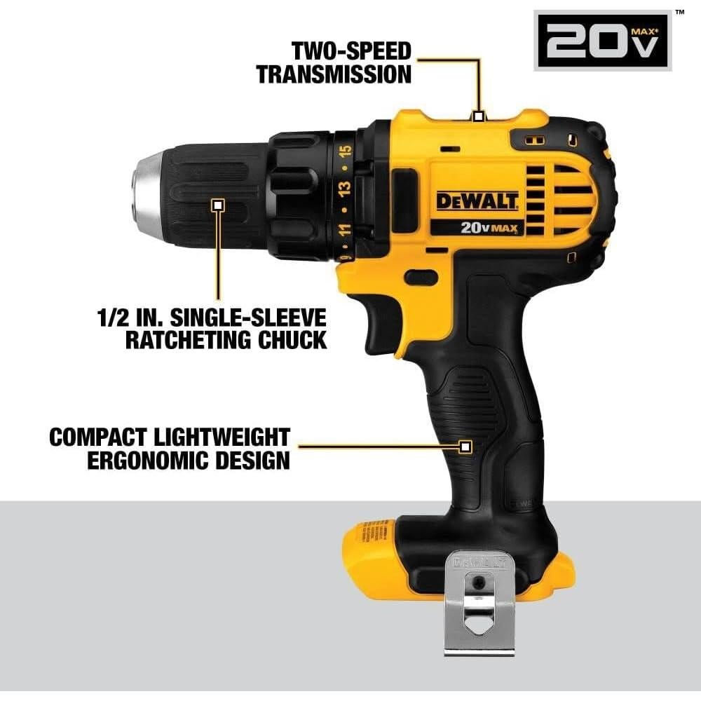 Kit de Herramientas Inalámbricas DEWALT 20V MAX DCK423D2