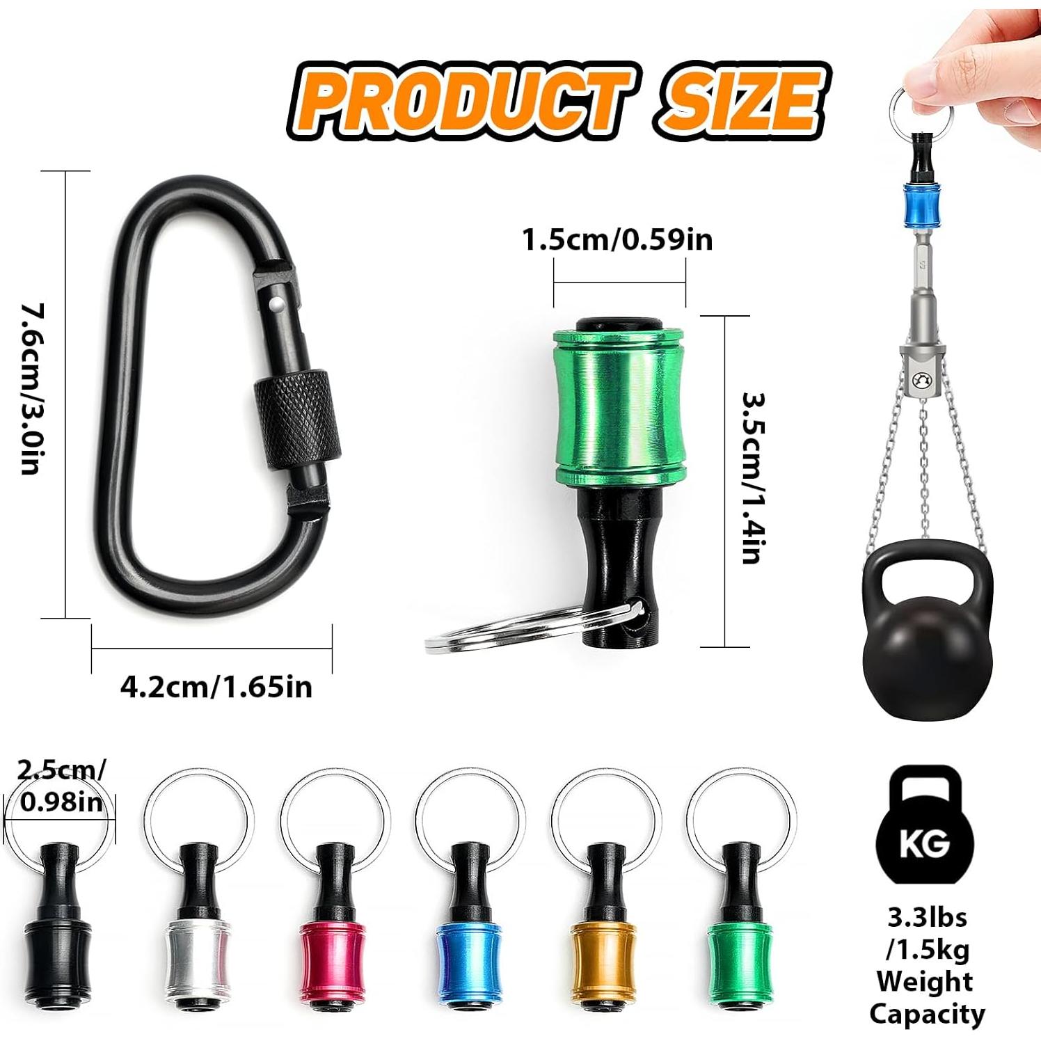 Soporte para Brocas ZOOI 6 Pcs Hexagonal para Papá