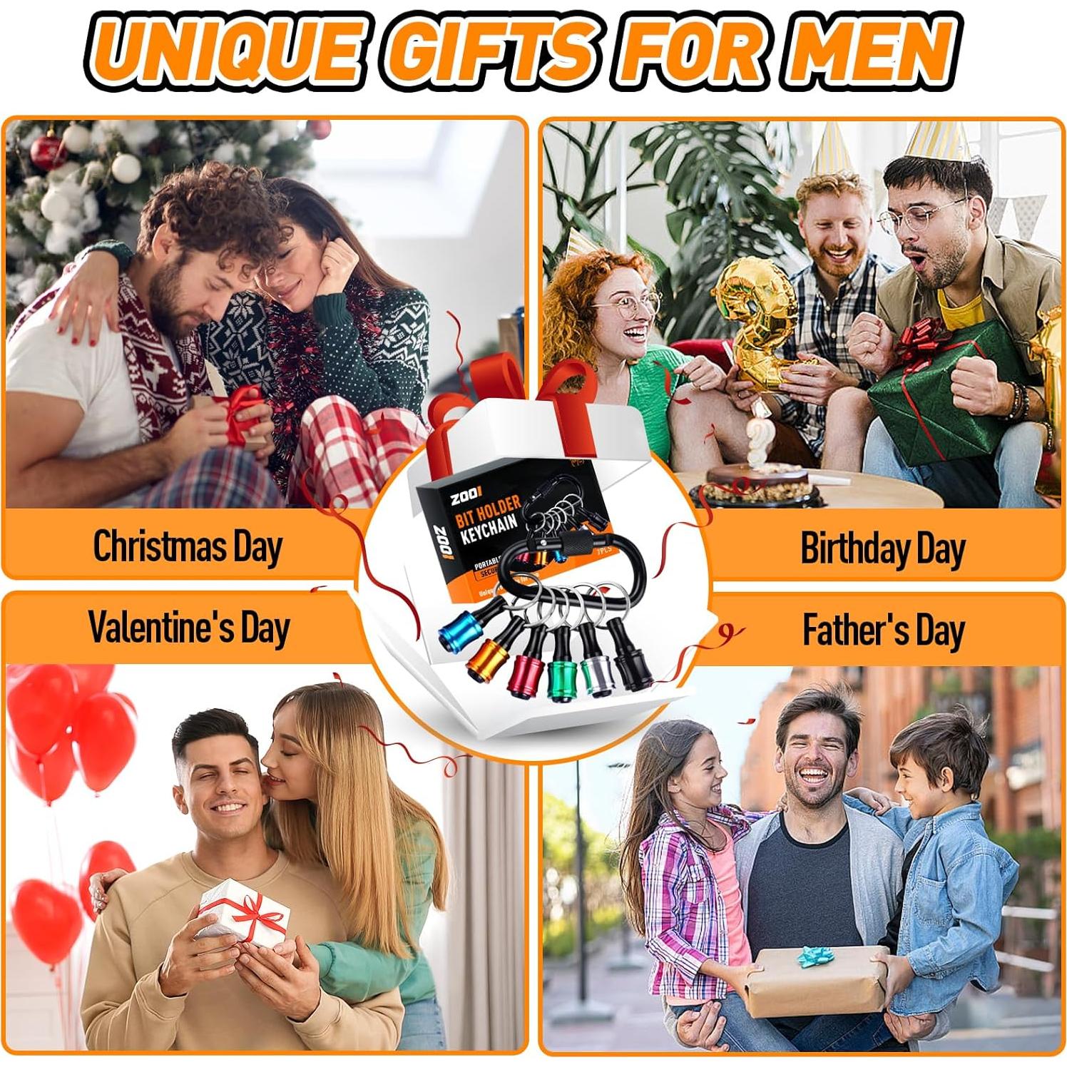 Soporte para Brocas ZOOI 6 Pcs Hexagonal para Papá