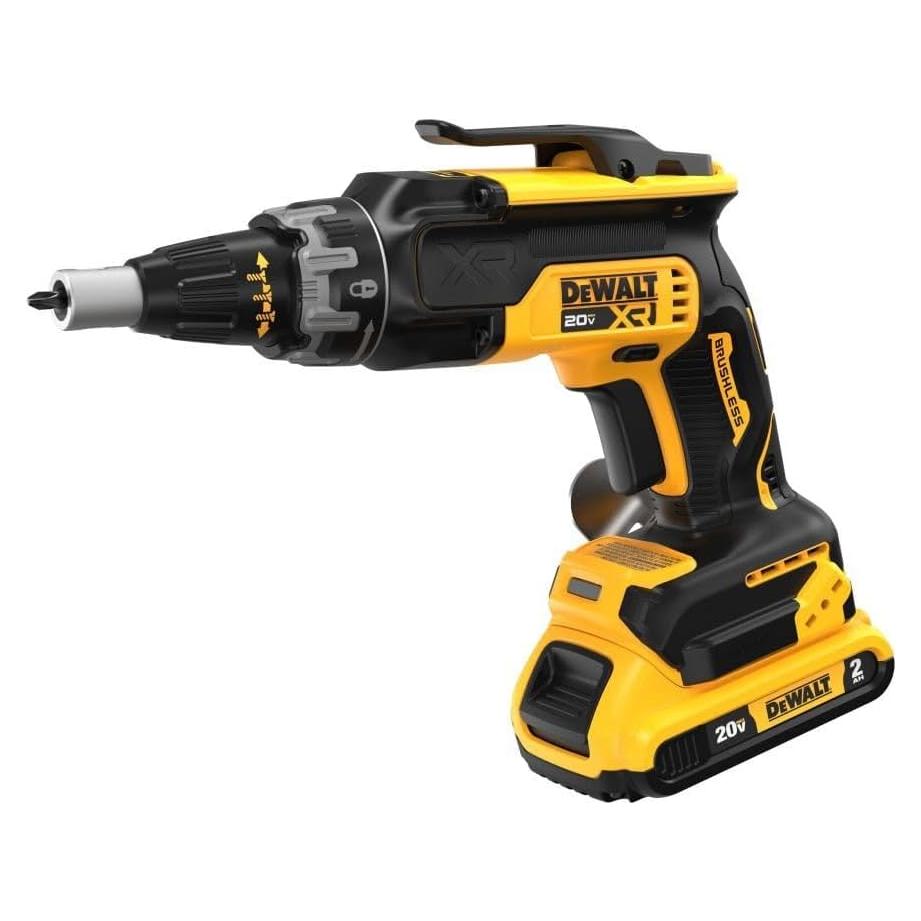 Atornillador DEWALT 20V MAX DCF630D2 con 2 Baterías