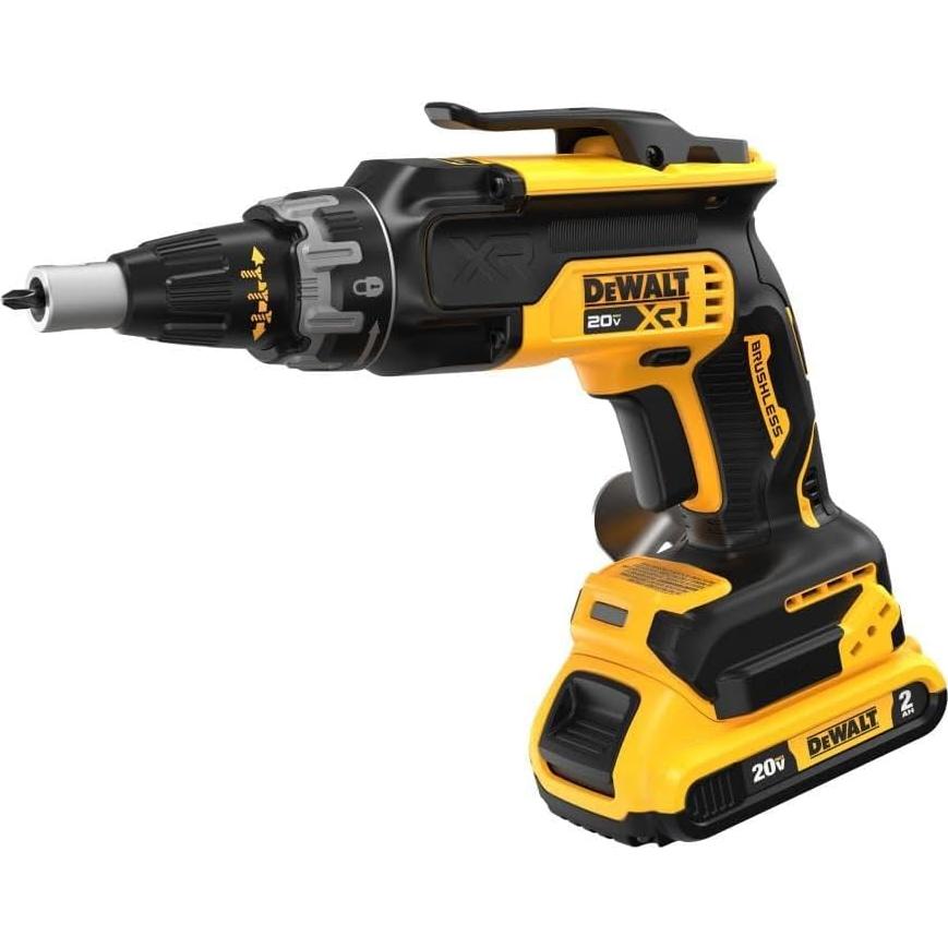 Atornillador DEWALT 20V MAX DCF630D2 con 2 Baterías