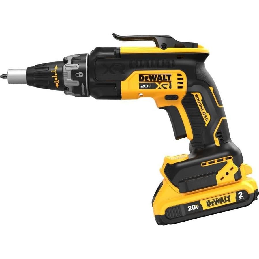 Atornillador DEWALT 20V MAX DCF630D2 con 2 Baterías