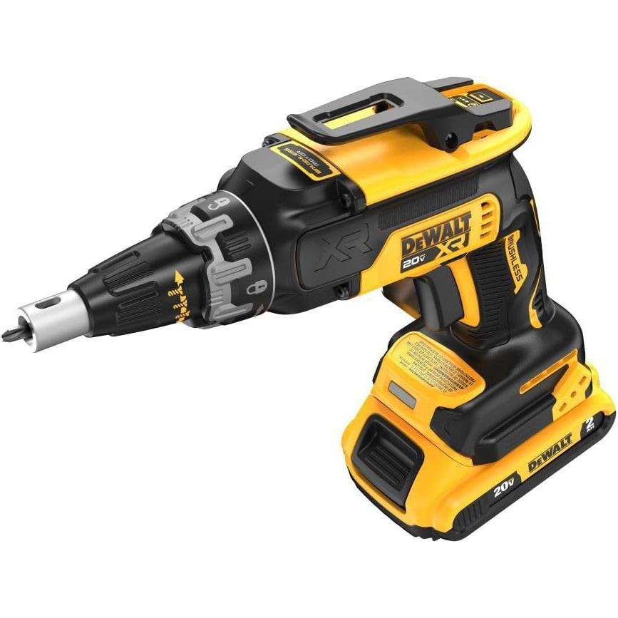 Atornillador DEWALT 20V MAX DCF630D2 con 2 Baterías