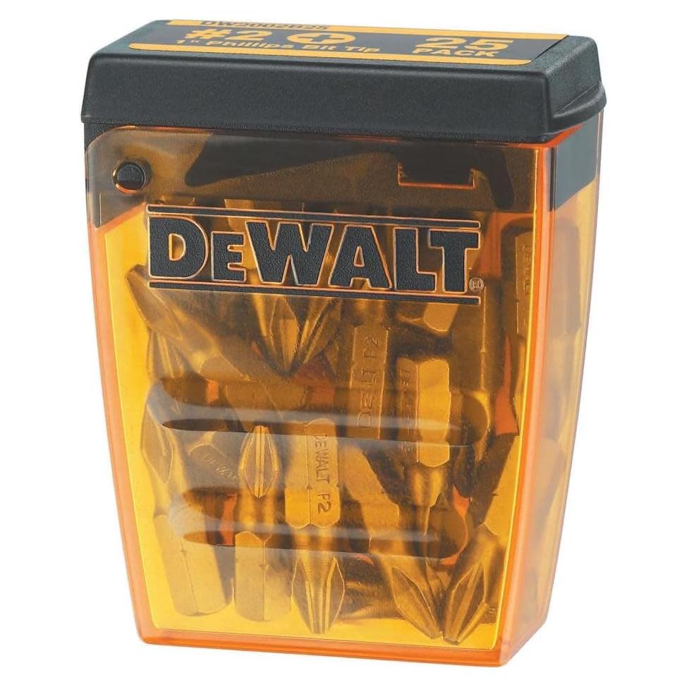 Puntas De Destornillador DEWALT #2 Phillips 25 Piezas