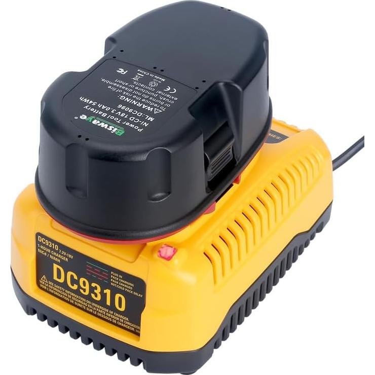 Cargador Biswaye DC9310 18V Compatible con Dewalt NiCad