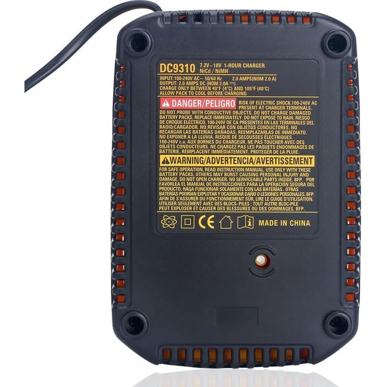 Cargador Biswaye DC9310 18V Compatible con Dewalt NiCad