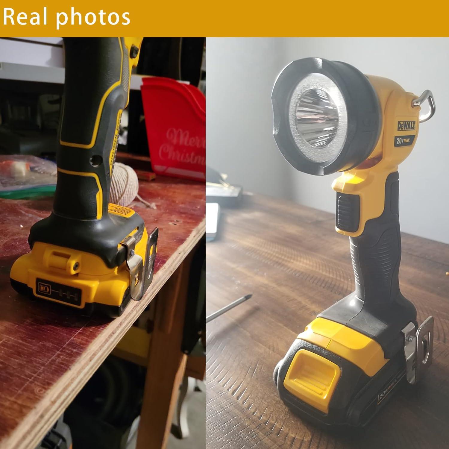 Ganchos de Cinturón Dewalt N268241 Acero Inoxidable (2 Set)