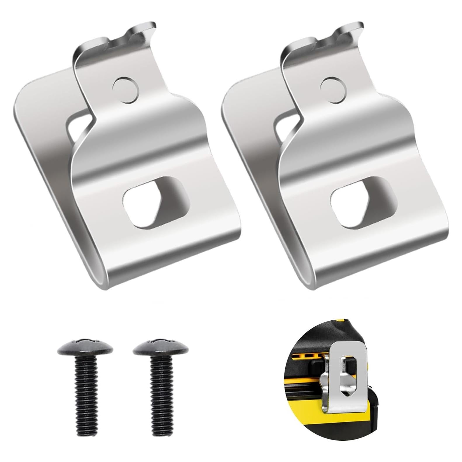Clips de Cinturón COITEK para Dewalt N268241 - 2 Piezas