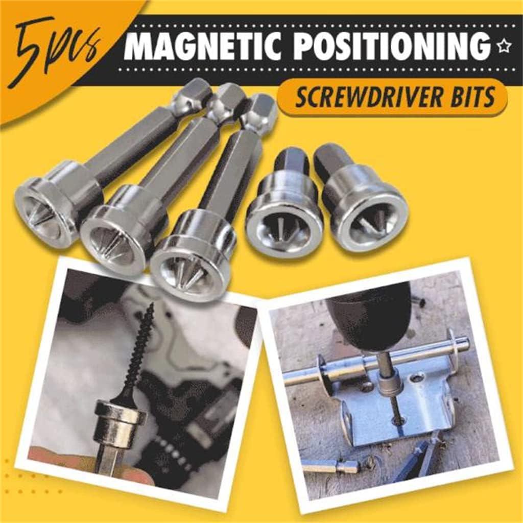 Juego de 5 Puntas Magnéticas PH2 Teursa 50 mm Yeso