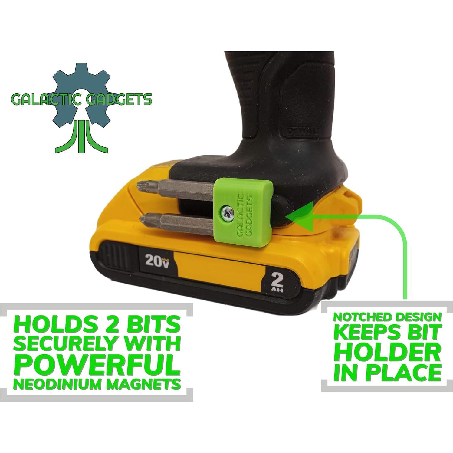 Soporte Magnético Dewalt 20V Galactic Gadgets Negro