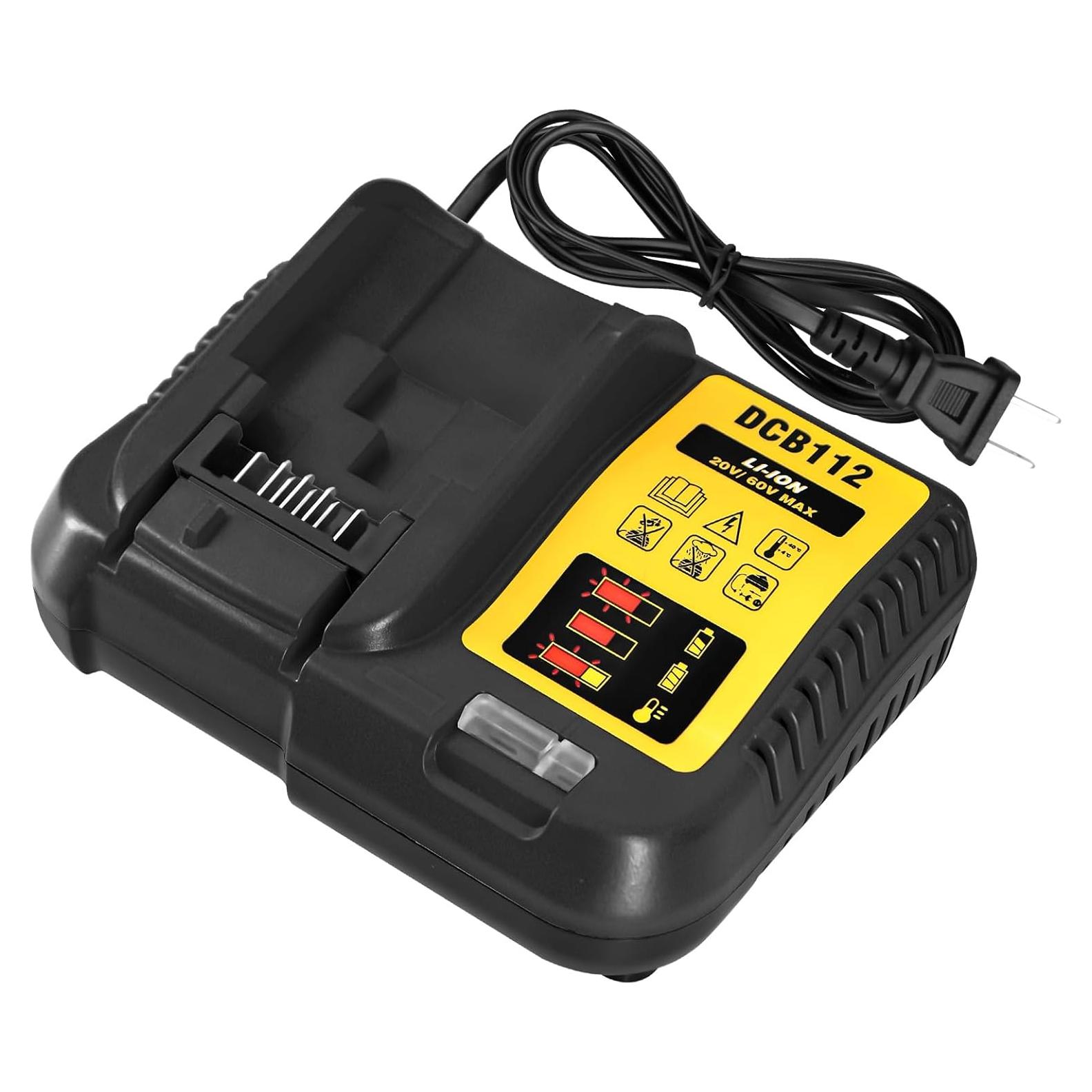Cargador Dewalt DCB112 para Baterías 12V-60V Max