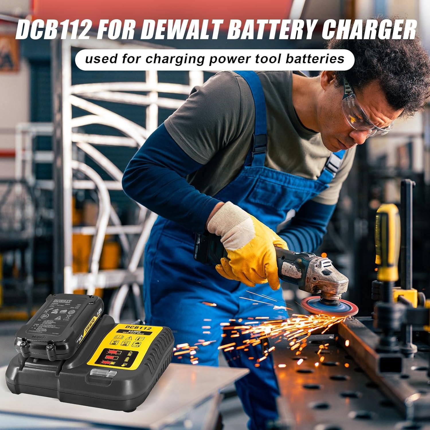 Cargador Dewalt DCB112 para Baterías 12V-60V Max