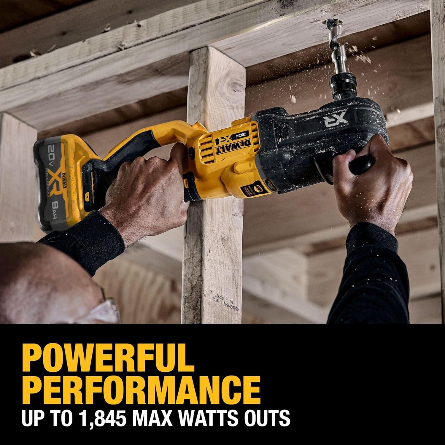 Taladro Inalámbrico DEWALT 20V MAX XR 7,62 kg con Cargador