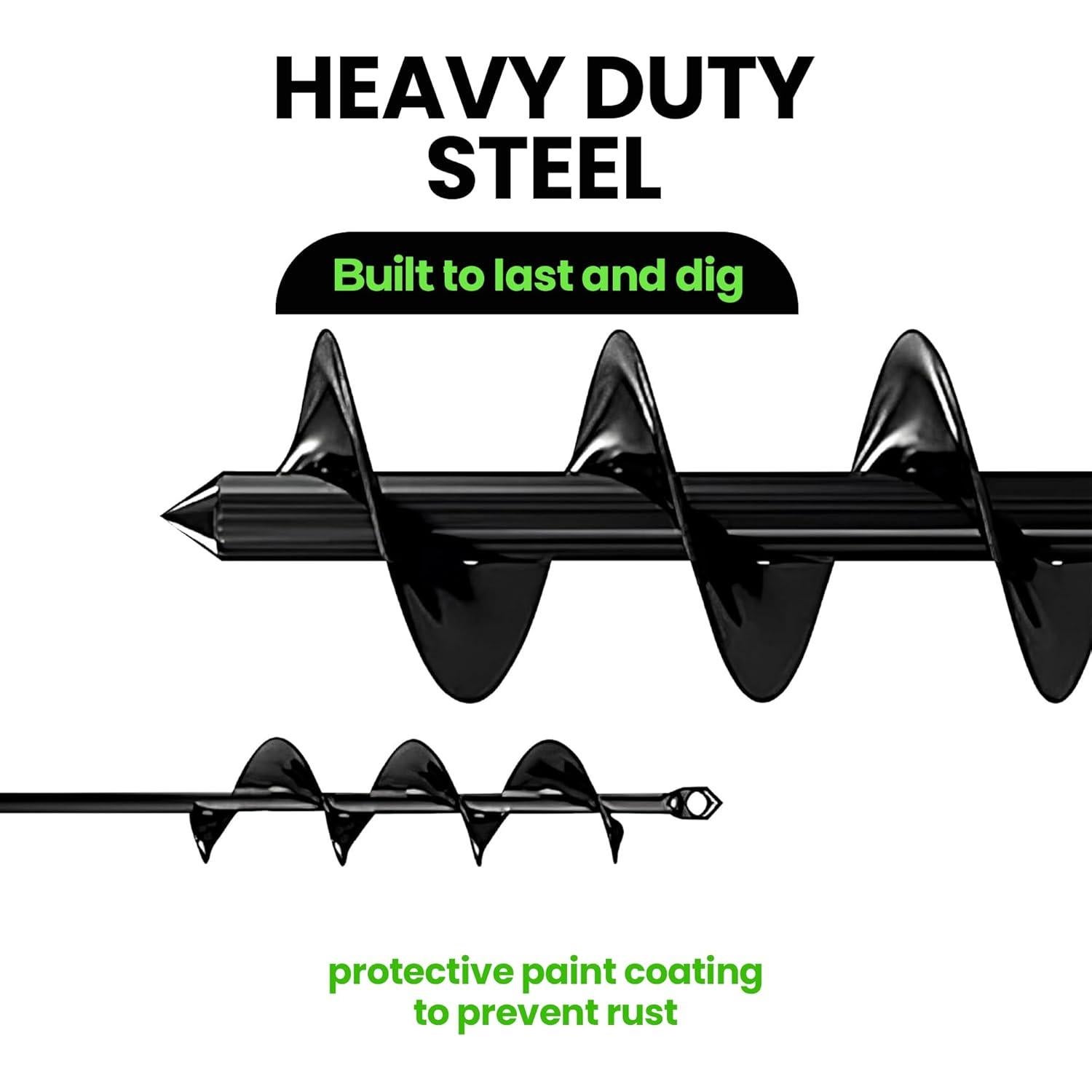 Broca de Auger K-Brands 2 Piezas 4 x 40.6 cm Jardín