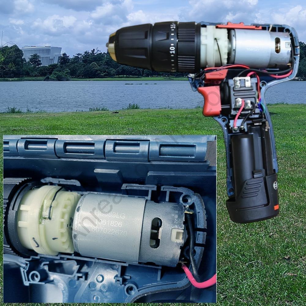 Motor RS550 Anreak 18V 15 Dientes 25000 RPM Taladro