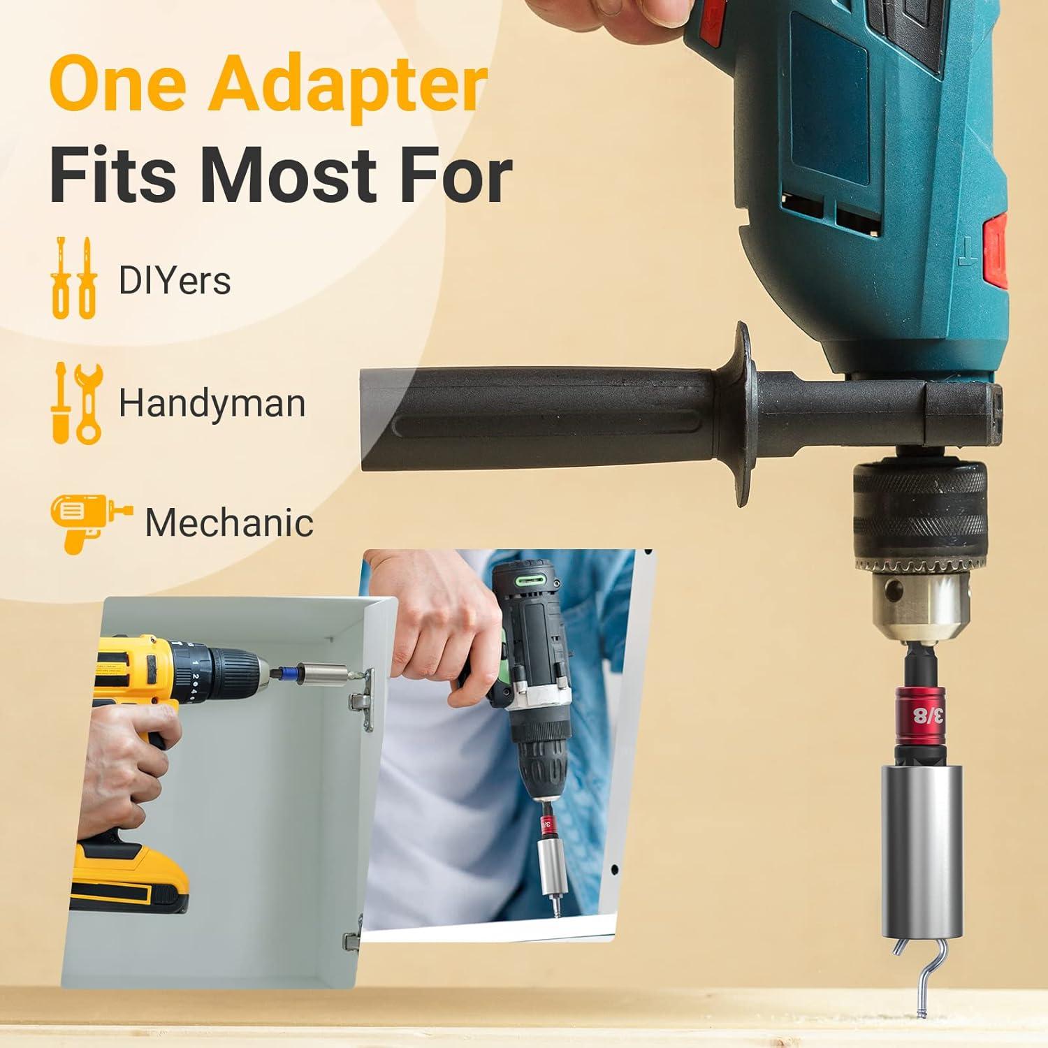 Juego de Adaptadores de Enchufe HANPURE 2 Piezas Impacto