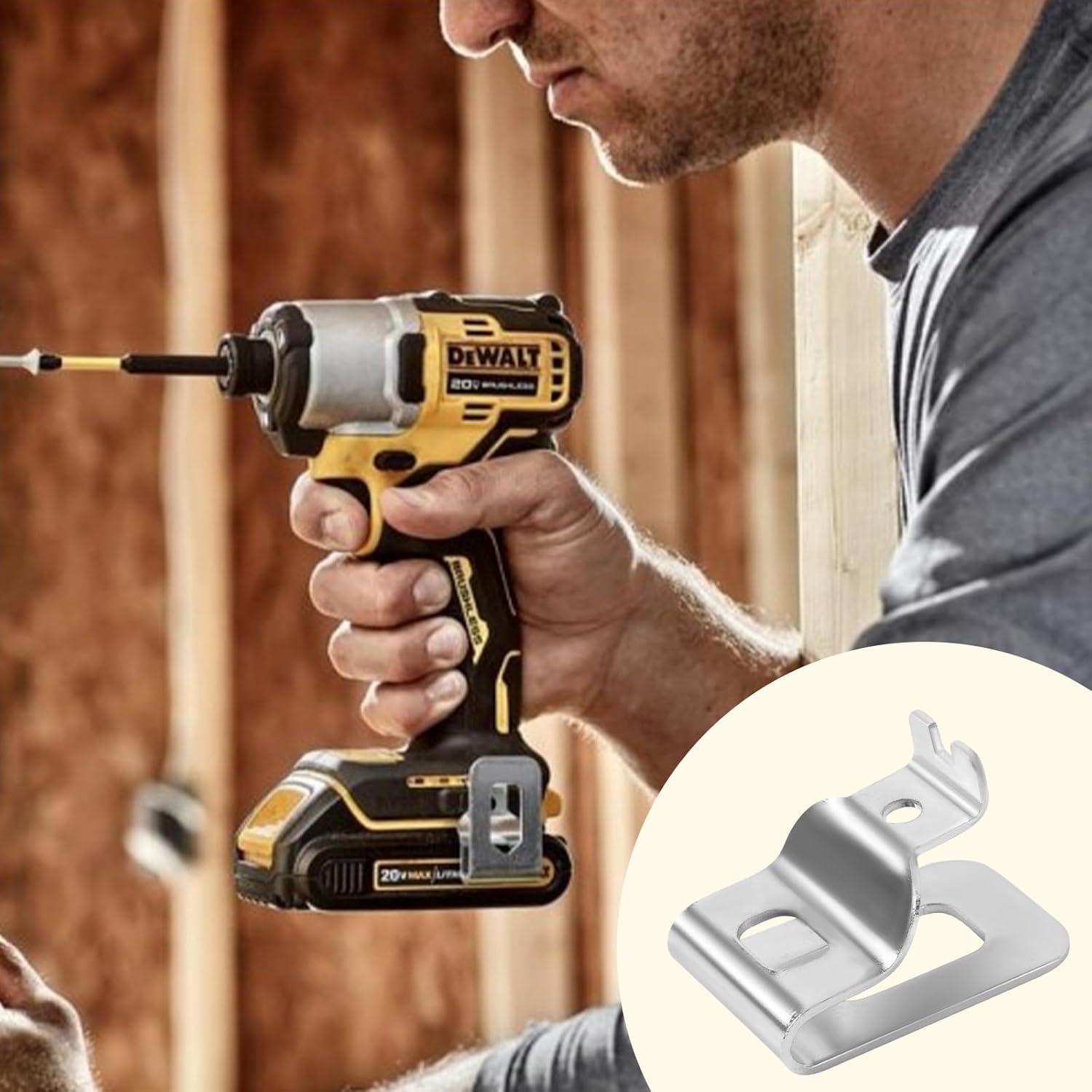 Clips de Cinturón Acero Inoxidable 304 Bilkeru 6 Piezas