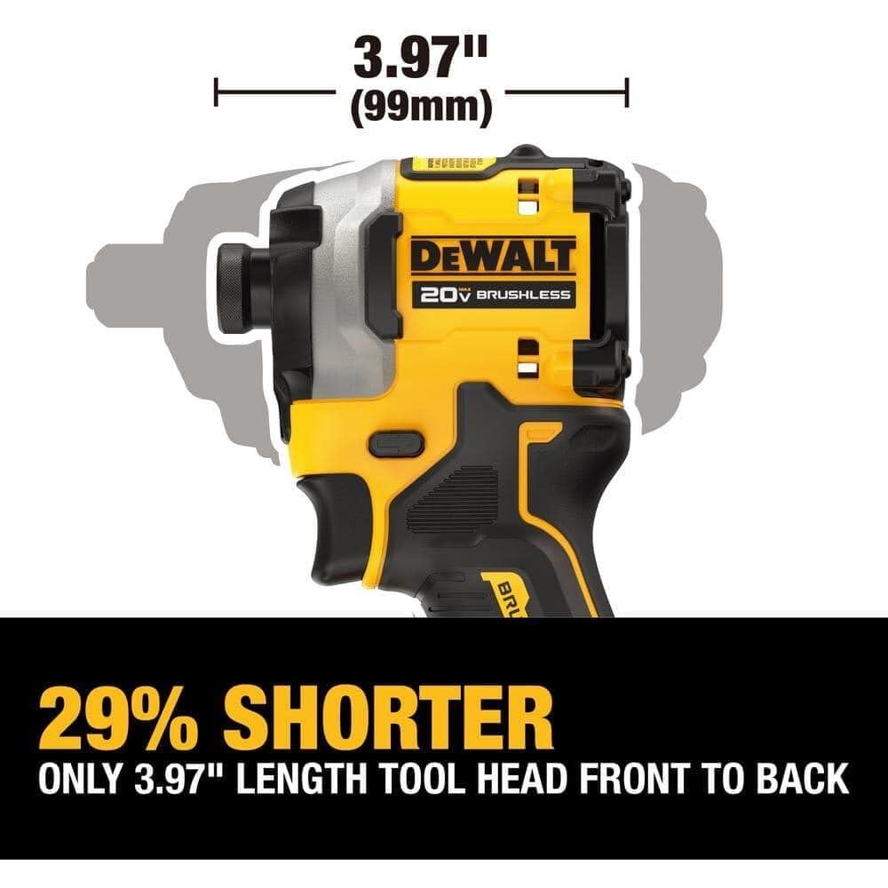 Destornillador de Impacto DEWALT DCF850P1 20V Inalámbrico