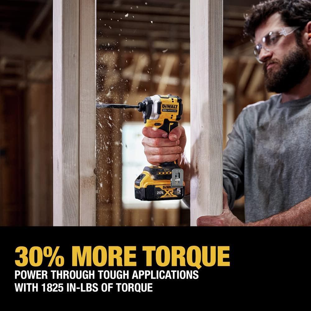 Destornillador de Impacto DEWALT DCF850P1 20V Inalámbrico