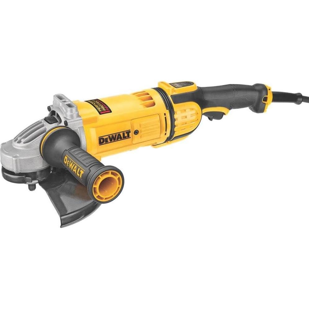 Molino de Ángulo DEWALT DWE4599N 9" 4.9 HP 6500 RPM con Extracción de Polvo