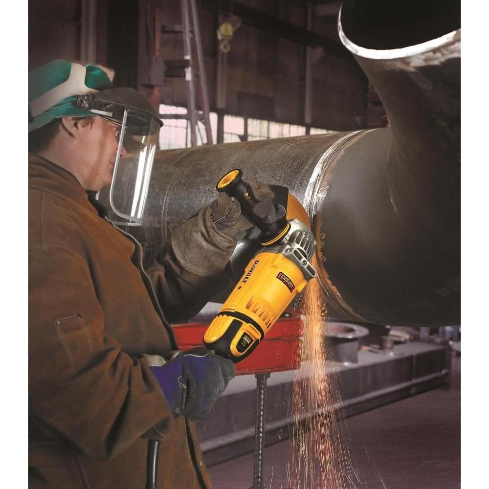 Molino de Ángulo DEWALT DWE4599N 9" 4.9 HP 6500 RPM con Extracción de Polvo