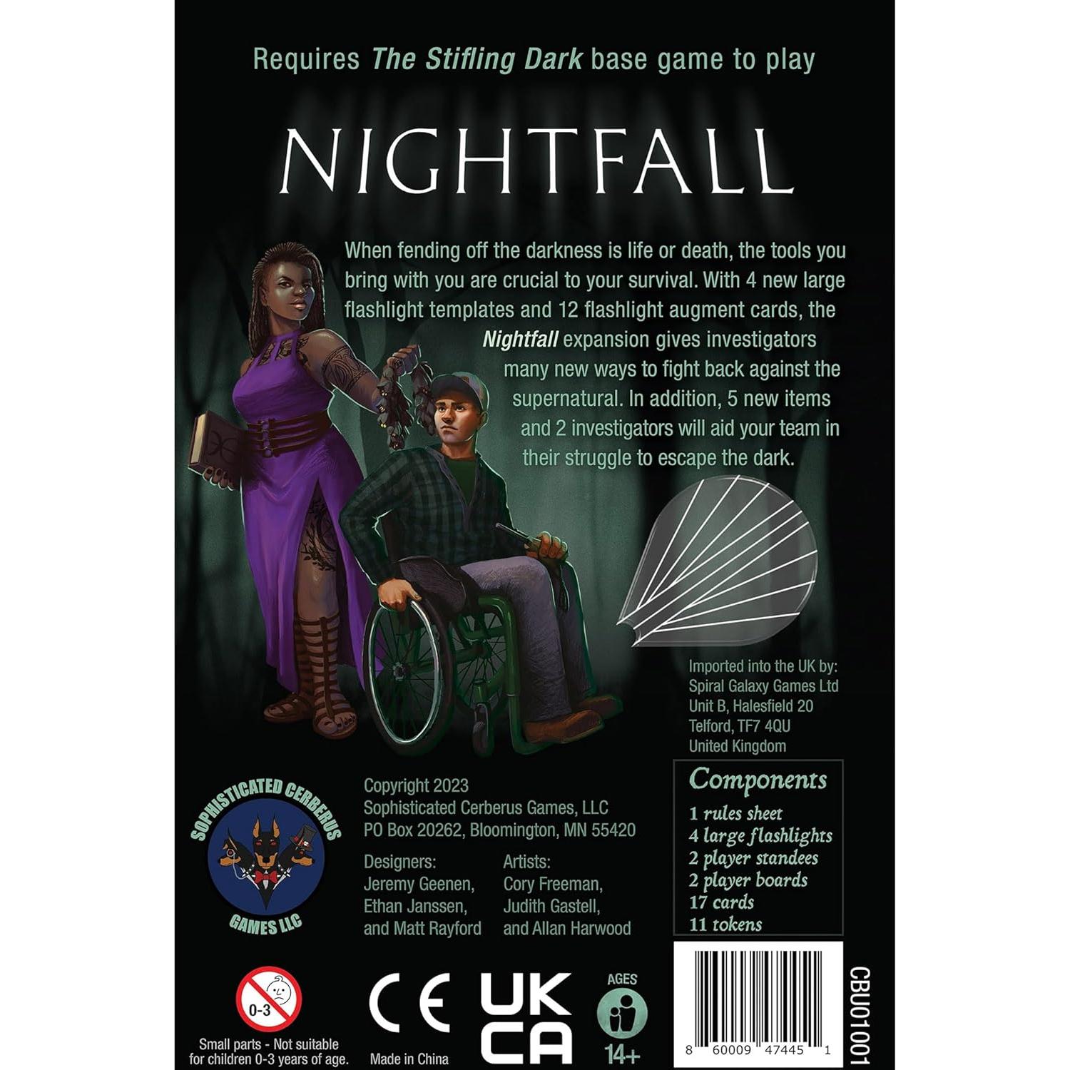 Expansión La Noche Sofocante Crepúsculo - Juego de Mesa 2-5 Jugadores