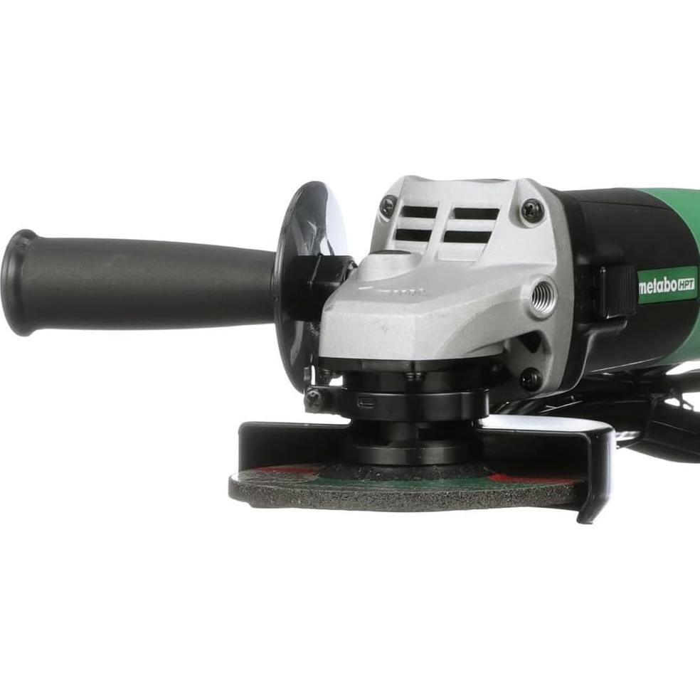 Amoladora Angular Metabo HPT G12SR4 4.5" 980W con Discos