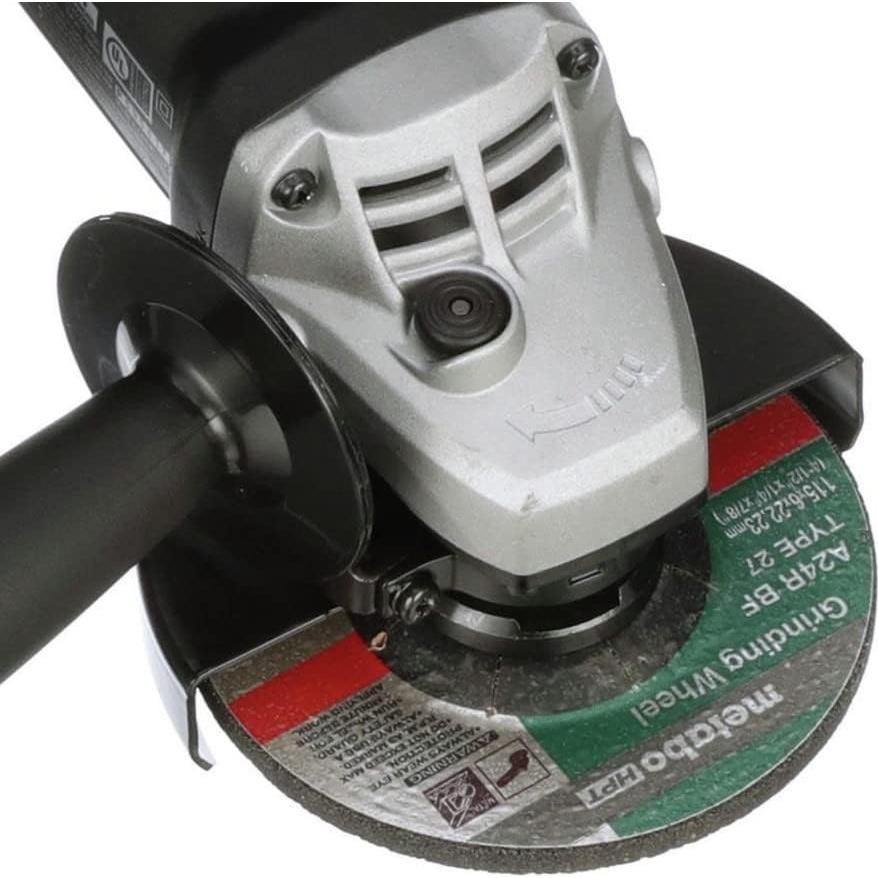 Amoladora Angular Metabo HPT G12SR4 4.5" 980W con Discos