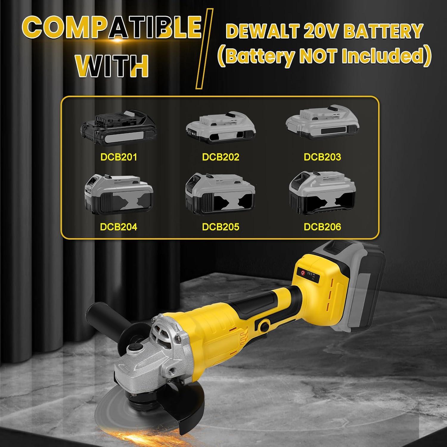 Amoladora Angular Inalámbrica LEZZYRUCK 20V 10000RPM Sin Batería