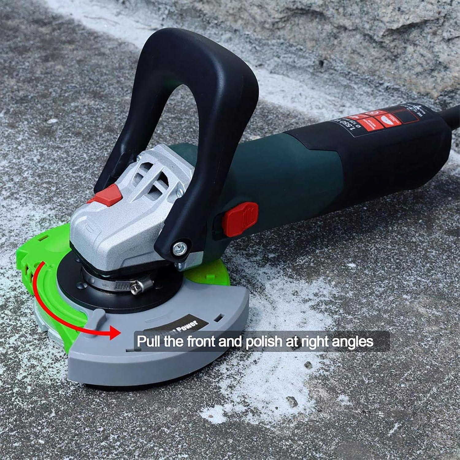 Shroud de Polvo Diment Power para Amoladora 125mm Verde