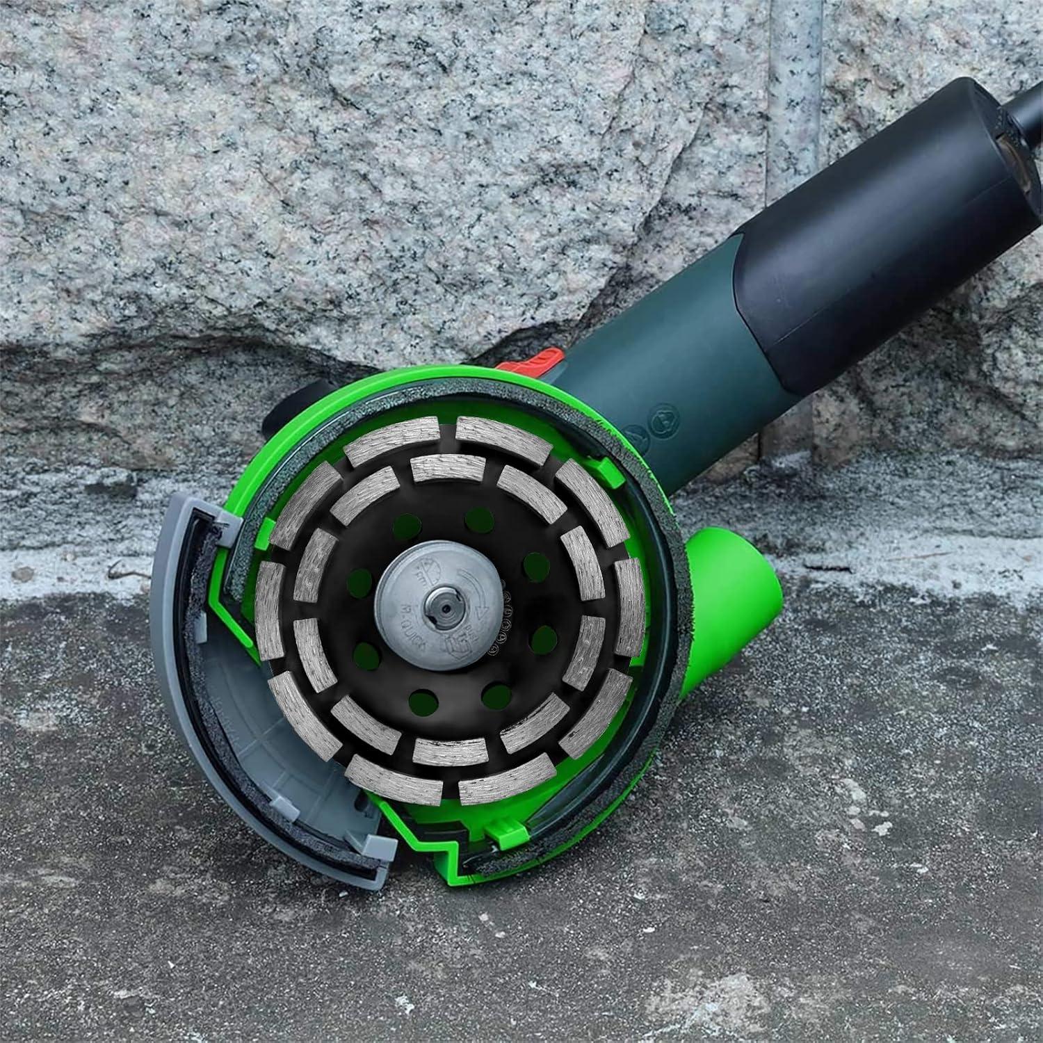 Shroud de Polvo Diment Power para Amoladora 125mm Verde