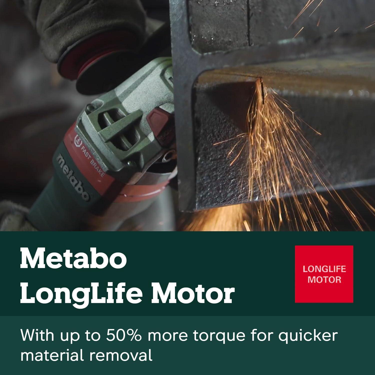 Amoladora Angular Metabo WEV 15-125 - 1550W - Verde