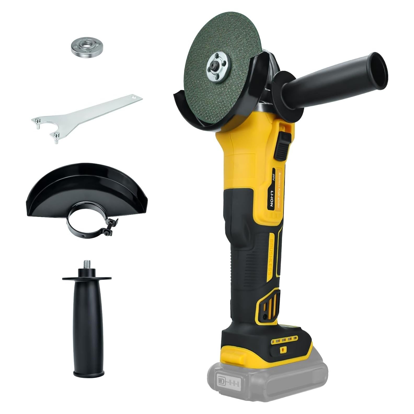 Amoladora Angular DeWalt 20V 500W 4.9" Sin Cable