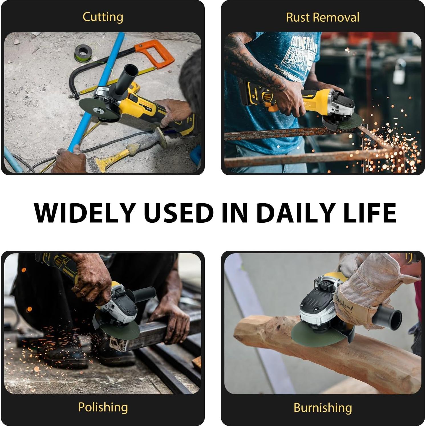 Amoladora Angular DeWalt 20V 500W 4.9" Sin Cable