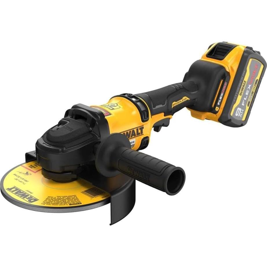 60V MAX* 7 in. Brushless Cordless Grinder with Kickback Brake Kit (DCG440X2)
