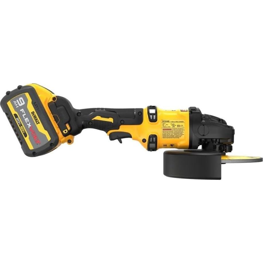 60V MAX* 7 in. Brushless Cordless Grinder with Kickback Brake Kit (DCG440X2)